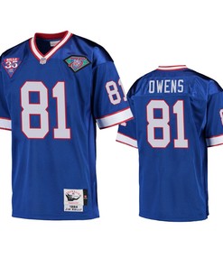 Buffalo Bills Terrell Owens Royal Vintage Replica Retired Player Jersey - Men - Robokeg