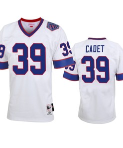 Buffalo Bills Travaris Cadet White Vintage Replica Jersey - Men - Robokeg