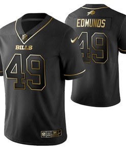 Buffalo Bills Tremaine Brandedmunds 49 2021 Nfl Golden Brandedition Black Jersey Gift For Bills Fans - Robokeg