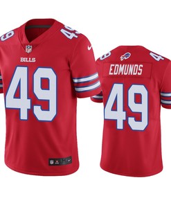 Buffalo Bills Tremaine Edmunds Red Vapor Limited Jersey - Robokeg