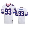 Buffalo Bills Trent Murphy White Vintage Replica Jersey - Men - Robokeg