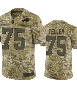 Buffalo Bills Wyatt Teller Jersey Nfl Camo Salute To Service - Robokeg