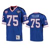 Buffalo Bills Wyatt Teller Royal Vintage Replica Jersey - Men - Robokeg