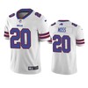 Buffalo Bills Zack Moss White Vapor Limited Jersey - Robokeg