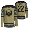 Buffalo Sabres 2022 Military Appreciation Night Camo 22 Jersey Primegreen Jersey - Robokeg