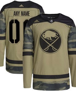 Buffalo Sabres Adidas Military Appreciation Team Authentic Custom Practice Jersey - Camo Custom Jerseys Nhl - Robokeg