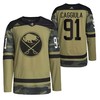 Buffalo Sabres Drake Caggiula 2022 Military Appreciation Night Camo 91 Jersey Primegreen Jersey - Robokeg