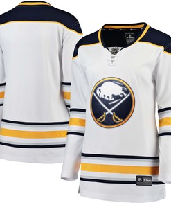 Buffalo Sabres Fanatics Branded Womens Away Breakaway Jersey - White Nhl - Robokeg