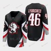 Buffalo Sabres Ilya Lyubushkin 46 Black Goathead Third Premier 2022-23 Jersey Women - Robokeg