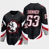 Buffalo Sabres Jeff Skinner 2022-23 Goathead Third Black 53 Jersey Premier - Robokeg
