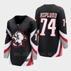 Buffalo Sabres Rasmus Asplund 74 Black Goathead Third Premier 2022-23 Jersey Women - Robokeg