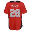Buster Posey National League Majestic Youth 2018 Mlb All-star Game Home Run Derby Player Jersey - Red - Robokeg