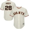 Buster Posey San Francisco Giants Cool Base Player Jersey - Cream - Robokeg