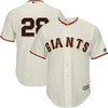 Buster Posey San Francisco Giants Official Team Cool Base Player Jersey - Cream - Robokeg