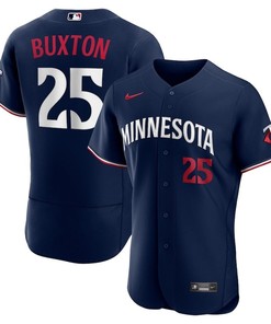Byron Buxton 25 Minnesota Twins Alternate Player Elite Jersey - Navy - Robokeg