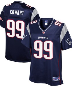 Byron Cowart New England Patriots Nfl Pro Line Womens Player Jersey - Navy - Robokeg