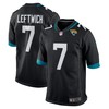Byron Leftwich Jacksonville Jaguars Alternate Retired Player Game Jersey Black Nfl - Robokeg