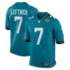 Byron Leftwich Jacksonville Jaguars Retired Player Game Jersey - Teal Nfl - Robokeg
