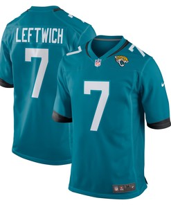 Byron Leftwich Jacksonville Jaguars Retired Player Game Jersey Teal Nfl - Robokeg