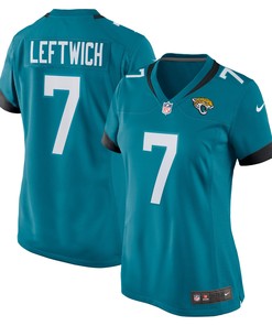 Byron Leftwich Jacksonville Jaguars Womens Retired Player Game Jersey Teal Nfl - Robokeg