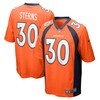 Caden Sterns Denver Broncos Game Jersey - Orange Nfl - Robokeg