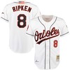 Cal Ripken Baltimore Orioles Mitchell & Ness Home Authentic Jersey - White Mlb - Robokeg