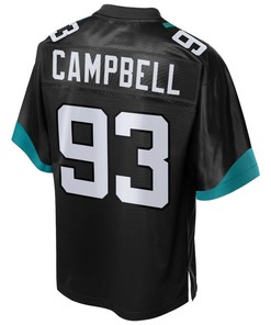 Calais Campbell Jacksonville Jaguars Nfl Pro Line Team Player Jersey - Black - Robokeg