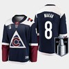 Cale Makar 8 Colorado Avalanche 2022 Stanley Cup Finals Navy Jersey Alternate - Robokeg