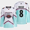 Cale Makar 8 Colorado Avalanche 2023 All-Star Game Jersey White Equipment - Robokeg