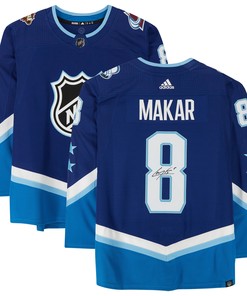 Cale Makar Colorado Avalanche Autographed 2022 Nhl All-star Game Jersey - Blue - Robokeg