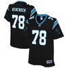 Caleb Benenoch Carolina Panthers Nfl Pro Line Womens Team Color Player Jersey - Black - Robokeg
