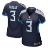 Caleb Farley Tennessee Titans Womens Game Jersey - Navy Nfl - Robokeg
