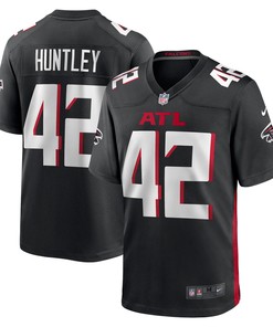 Caleb Huntley Atlanta Falcons Game Jersey - Black Nfl - Robokeg