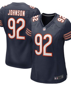Caleb Johnson Chicago Bears Womens Game Jersey - Navy Nfl - Robokeg