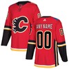 Calgary Flames Adidas Authentic Custom Jersey - Red Custom Jerseys Nhl - Robokeg