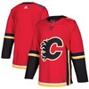 Calgary Flames Adidas Home Authentic Blank Jersey - Red Nhl - Robokeg