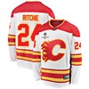 Calgary Flames Brett Ritchie 24 Away 2022 Stanley Cup Champions Breakaway Men Jersey - White - Robokeg