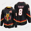 Calgary Flames Christopher Tanev 8 Alternate Black Jersey Breakaway Player - Robokeg