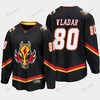 Calgary Flames Dan Vladar 80 Alternate Black Jersey Breakaway Player - Robokeg