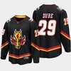 Calgary Flames Dillon Dube 29 Alternate Black Jersey Breakaway Player - Robokeg