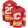 Calgary Flames Dillon Dube 29 Home 2022 Stanley Cup Champions Breakaway Men Jersey - Red - Robokeg