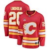 Calgary Flames Elias Lindholm 28 Home 2022 Stanley Cup Playoffs Breakaway Men Jersey - Red - Robokeg