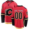 Calgary Flames Fanatics Branded Alternate Premier Breakaway Custom Jersey - Red/black Custom Jerseys Nhl - Robokeg