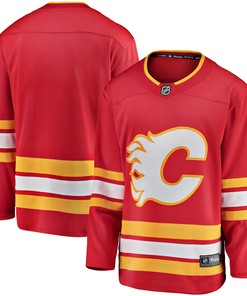 Calgary Flames Fanatics Branded Home Breakaway Jersey - Red Nhl - Robokeg