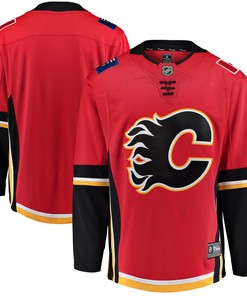 Calgary Flames Fanatics Branded Premier Breakaway Alternate Jersey - Red/black Nhl - Robokeg