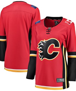 Calgary Flames Fanatics Branded Womens Premier Breakaway Alternate Jersey - Red/black Nhl - Robokeg
