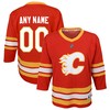 Calgary Flames Home Replica Custom Jersey - Red Custom Jerseys Nhl - Robokeg
