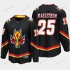 Calgary Flames Jacob Markstrom 25 Alternate Black Jersey Breakaway Player - Robokeg