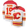 Calgary Flames Matthew Tkachuk 19 Away 2022 Stanley Cup Playoffs Breakaway Men Jersey - White - Robokeg
