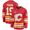 Calgary Flames Matthew Tkachuk 19 Home 2022 Stanley Cup Champions Breakaway Men Jersey - Red - Robokeg